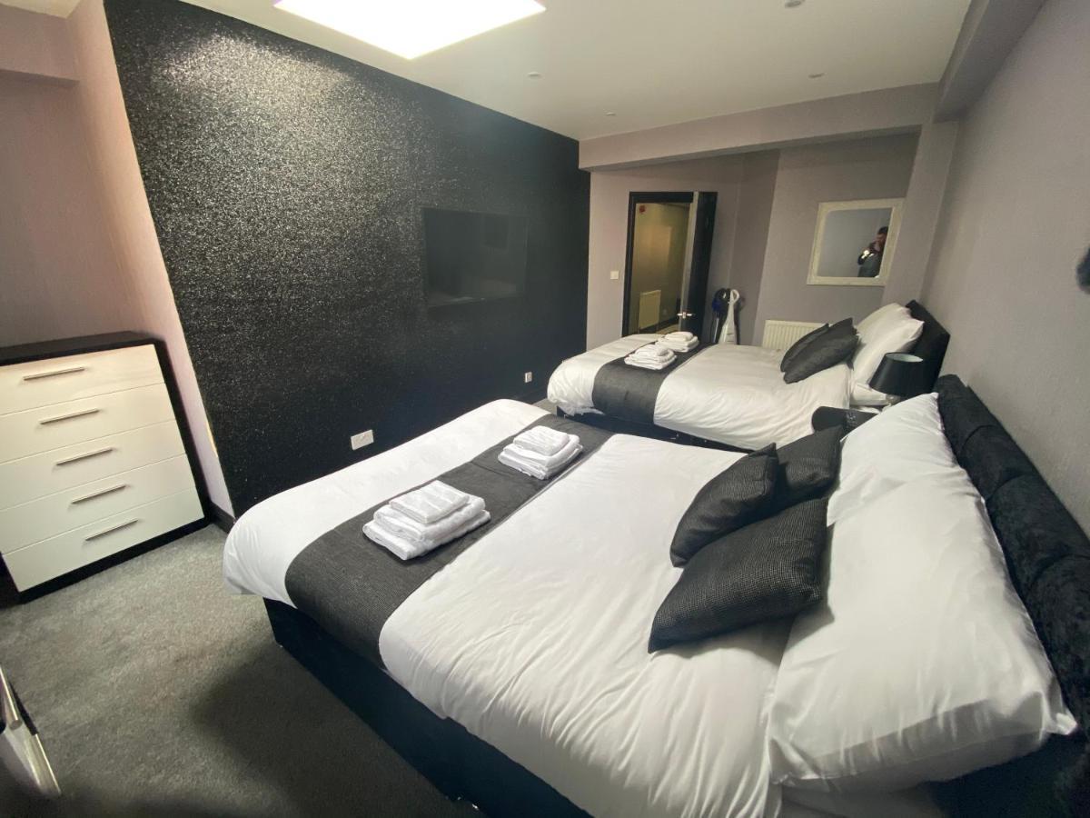 Boutique Blackpool 2 Bed Grey Apartment Sleeps 10 エクステリア 写真